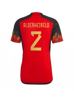 Belgien Toby Alderweireld #2 Heimtrikot WM 2022 Kurzarm